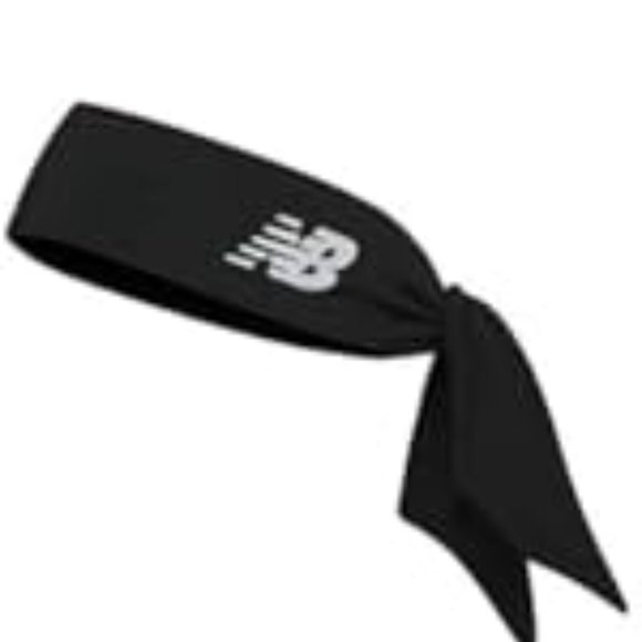 New Balance Performance Head Tie Headband Adult Unisex NAVY NWT - Picture 1 of 2